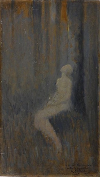 Alphonse Osbert - Mélancolie des bois, 1891