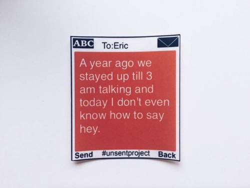 bobbycaputo:  Röra Blue | The Unsent Project  Romantic and Heart-Melting Unsent Text Messages