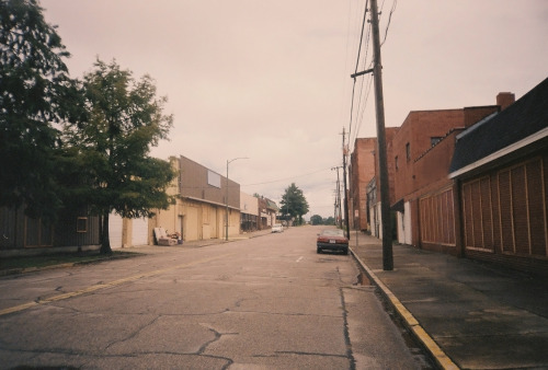 Small Town Summer - A Strange Little Half Abandoned Rural Town In North Carolina Captured On A Broken