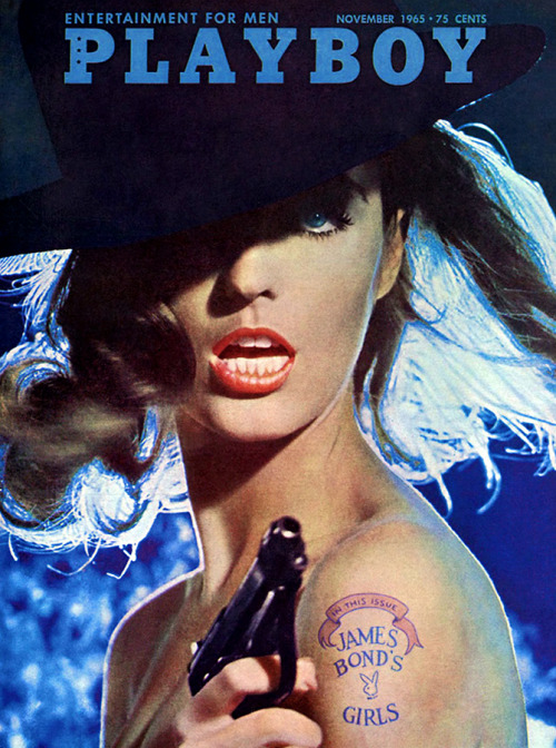 Beth Hyatt / Playboy magazine cover, November 1965.