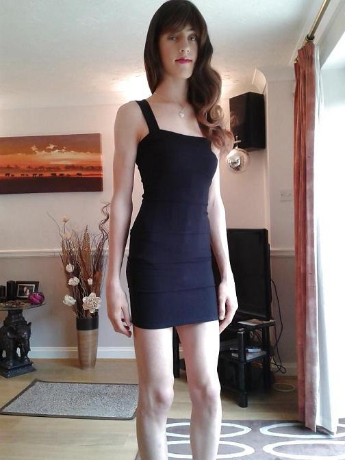 Crossdressing femboy