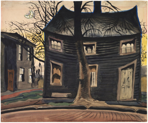 Charles Burchfield aka Charles Ephraim Burchfield aka Charles E. Burchfield (American, 1893-1967, b.