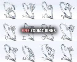 lovelymojobrand: 🌟 The Zodiac is all about self-expression. Your Zodiac sign tells your unique story of struggle, friendship, and love. We’re giving away 500 of our Zodiac Rings for FREE so be proud of your sign and all its characteristics by proudly