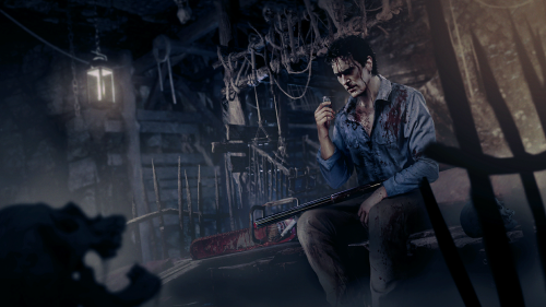 kamuidr0me: If You Love Someone, Set Them Free mission transition art(Evil Dead: The Game, 2022)