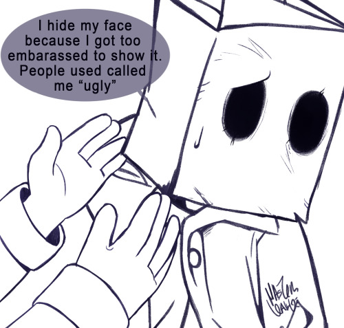  What if Six asked Mono to see his face this never happened in the game but Six never saw Mono’s fac