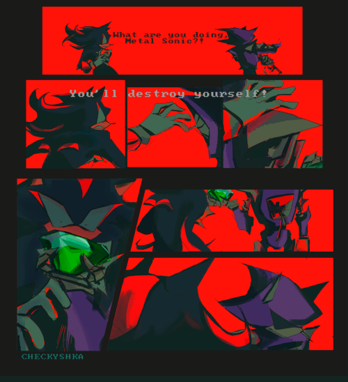 Drew The Ending Cutscene From Sonic Rivals 2👋👋👋