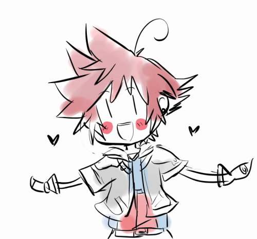 meathiel:  sometimes my mood is Sora.  and this happens. I swear is just a phase.