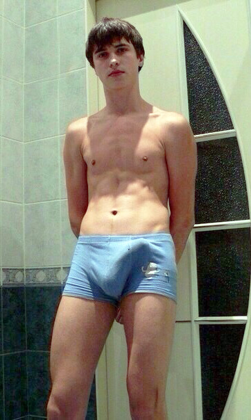 gaycamtube:  dads4boys4dads:  Tyler had to agree, it was the strangest place to store