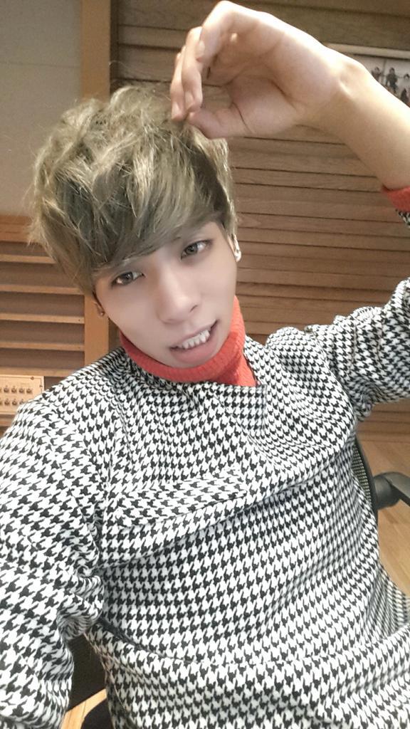 fyjjong:  (150108) @realjonghyun90: hehehe fluffy. 