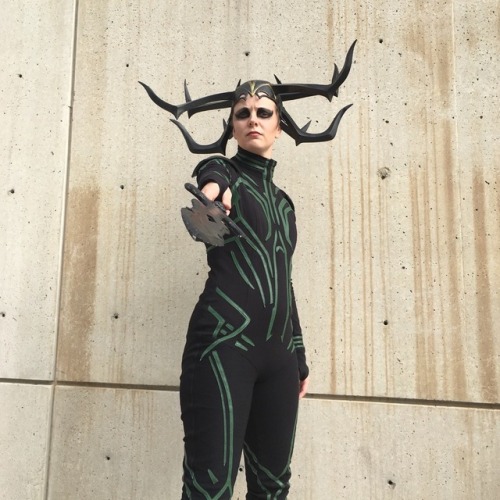 veliseraptor:“I’m not a queen, or a monster. I’m the Goddess of Death.”me (@veliseraptor) as Hela