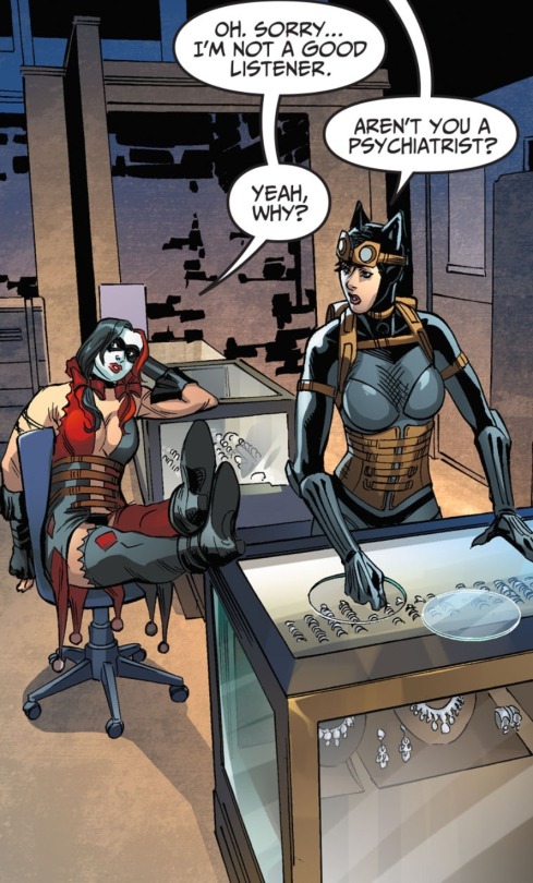 bisexualwolverines:harley i understand youInjustice Gods Among Us: Year Five #13