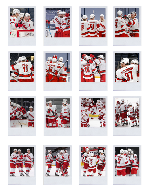 edited transparent pictures • adam boqvist, jakub vrána, carolina hurricanes + polaroidsCredits of t