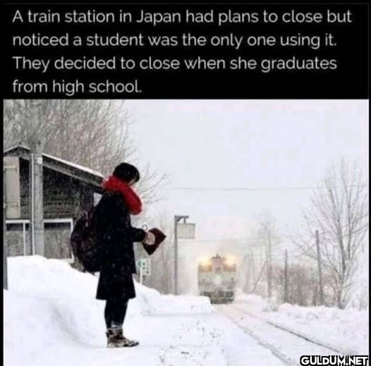 A train station in Japan...