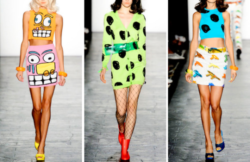 fashion-runways: Jeremy Scott at New York Fashion Week Spring RTW 2016  Wardrobe for Sabine Wren