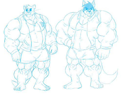 novrawr:  Growth sequence commission that adult photos