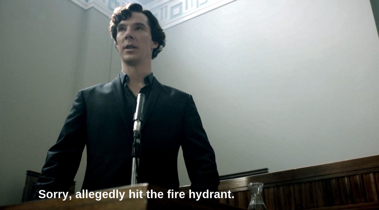 nerdmoriarty:  Sherlock + Parks and Rec quotes [20/?]