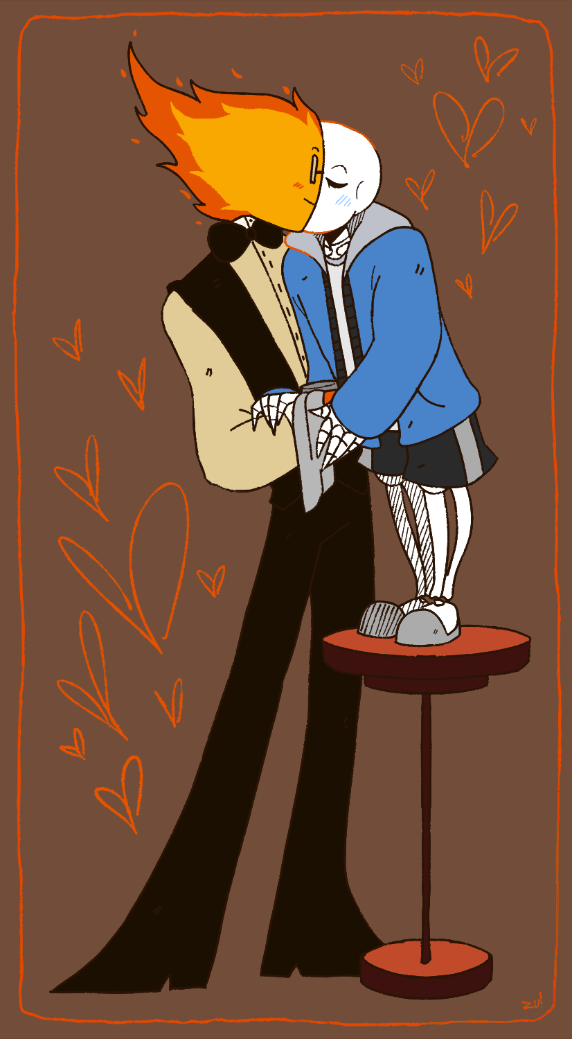alwaysaslutforsans:  zuziza:  I love this ship very much   (⁄ ⁄•⁄ω⁄•⁄
