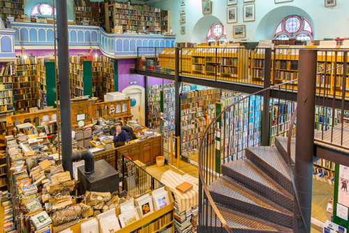 cair–paravel:Leakey’s Bookshop, Inverness. Scotland’s second largest secondhand bookshop, with aroun
