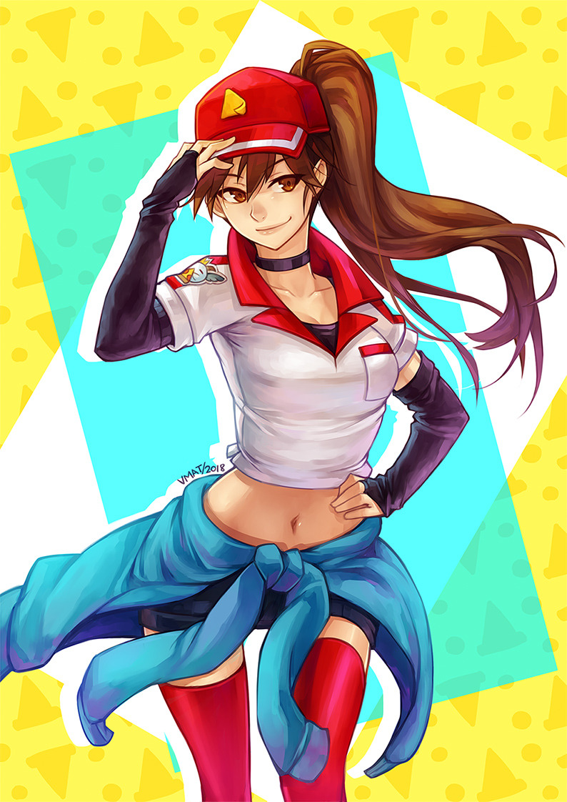 vmatbox:Pizza Delivery Sivir skin from League of Legends fanart :D