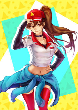 Vmatbox:pizza Delivery Sivir Skin From League Of Legends Fanart :D