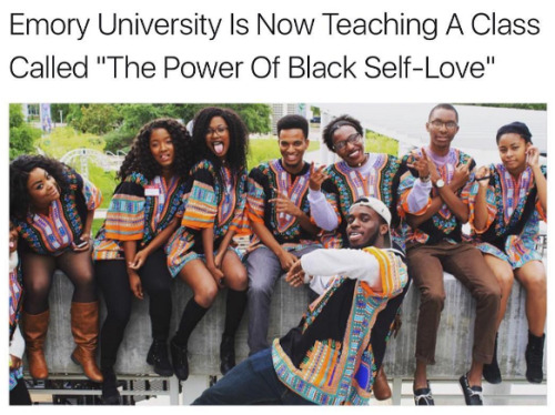 cartnsncreal:  The lack of positivity surrounding Black Americans has launched a wave of empowering social movements over the years, including Black Girl Magic and the online community of Black Twitter.Now, Emory University is giving students the chance