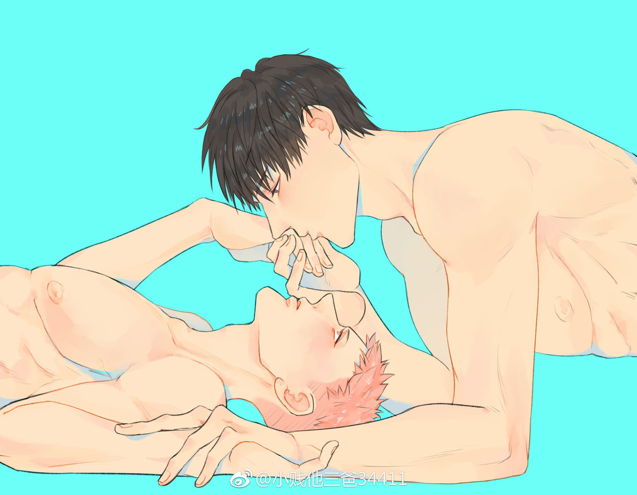 guanshanbabyfox: Art by | 小贱他三爸 |  ※Posted with permission  ※Don’t