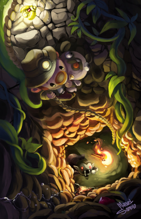 The dead are restless… and I can’t see a thing!Spelunky should need no introduction if you li