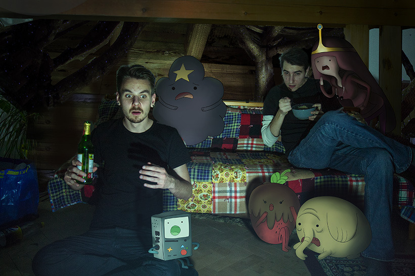 phildragash:  the process of getting everyone here. Also, the background is primarily