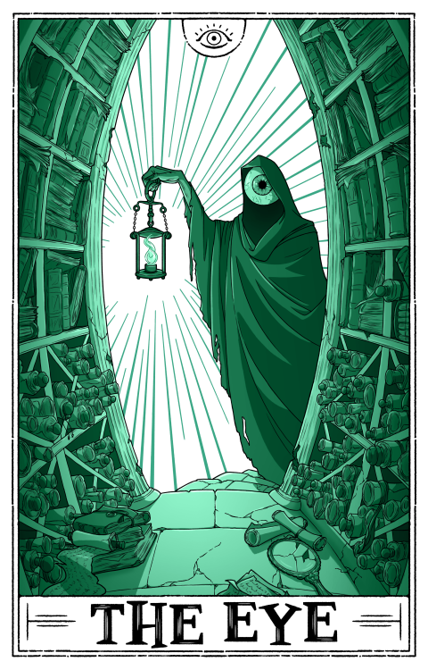 speakerunfolding: I’m so excited to finally post these: my tarot designs for the RQ merch stor