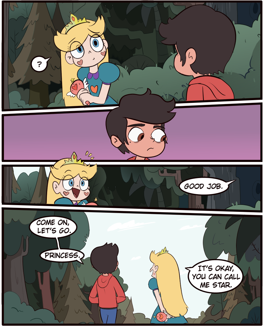 One-shot Comic based on Daron Nefcy’s original concept of SVTFOE, where Star was