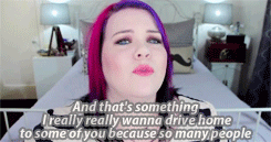 starberry-cupcake:  Cora talks about plus size shopping [x] 