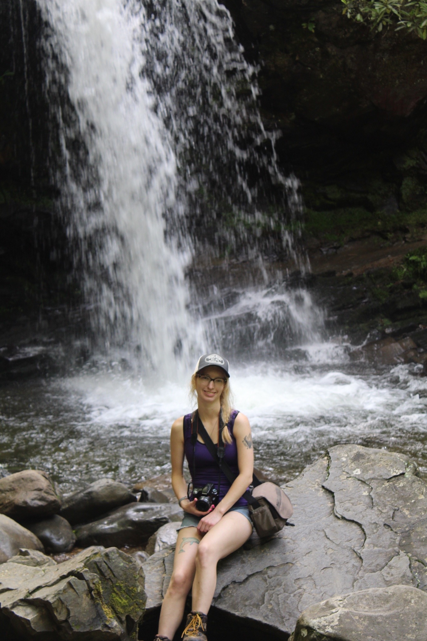 Gratto Falls today in Tennessee with @katiiie-lynn  🥰❤️