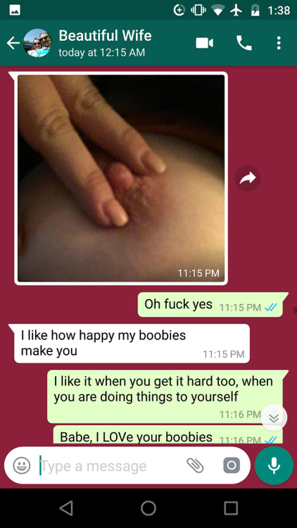 hotwife-texts: Part 2 (we started roll playing as if I was not her husband)
