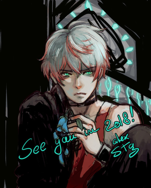 Happy New Year everyone! Hoping for 2018 to be kind to us all ♥I’m leaving you with a Saeran WIP tha