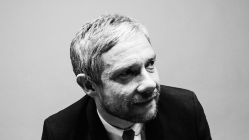 free-martinis: Martin Freeman appreciation post in black &amp; white.Because of.