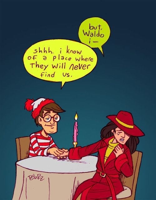 starkidstella:  Now shipping Waldo x Carmen Sandiego So perfect together  