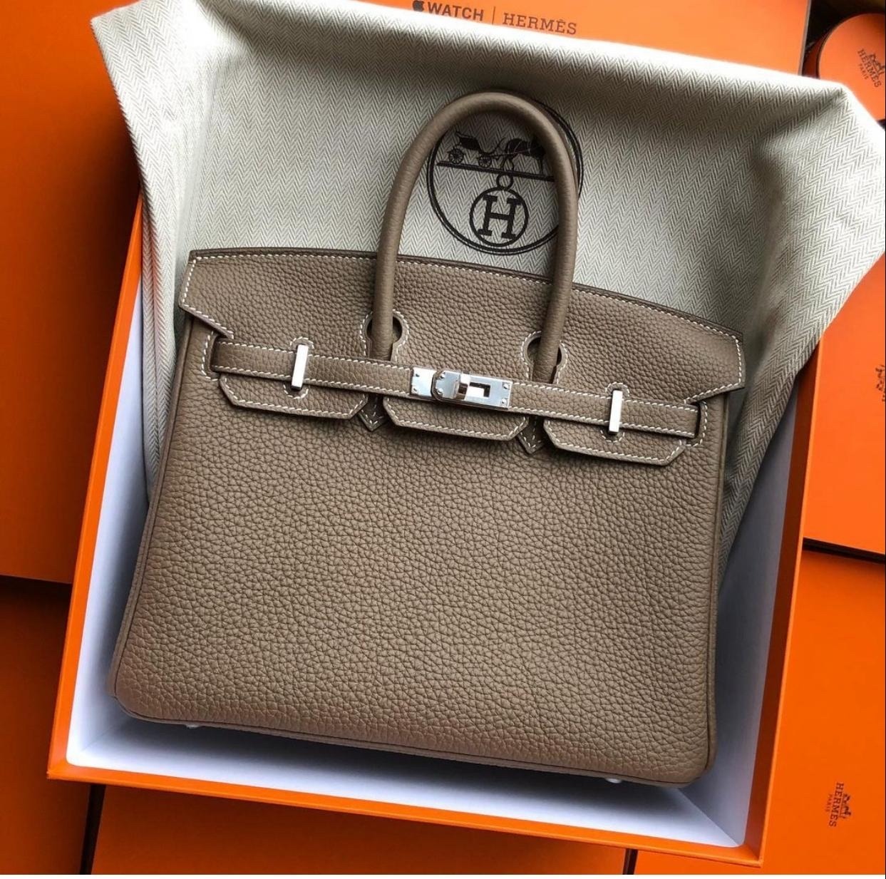 hermes etoupe color