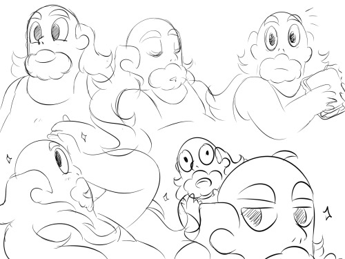 princesssilverglow:  Invasion of the Gregs!!! :O He is so much fun to draw it’s almost illegal O_O 