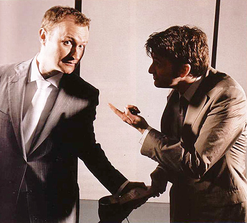 David Tennant And Mark Gatiss - A Photoset