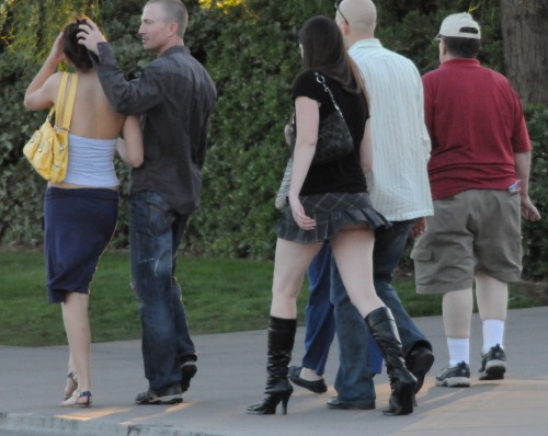 This is just the way the girls roll in Vegas baby.