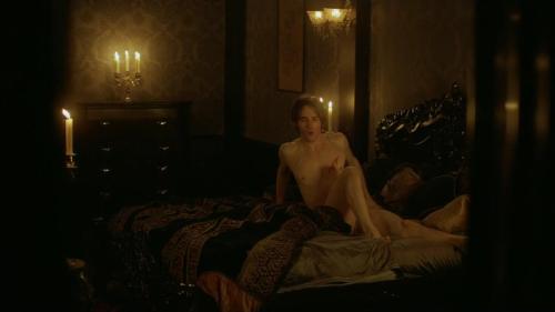 nakedmalecelebs1:  Reeve Carney  in Penny Dreadful (TV Series 2014– )  (Ep. What Death Can Join Together)