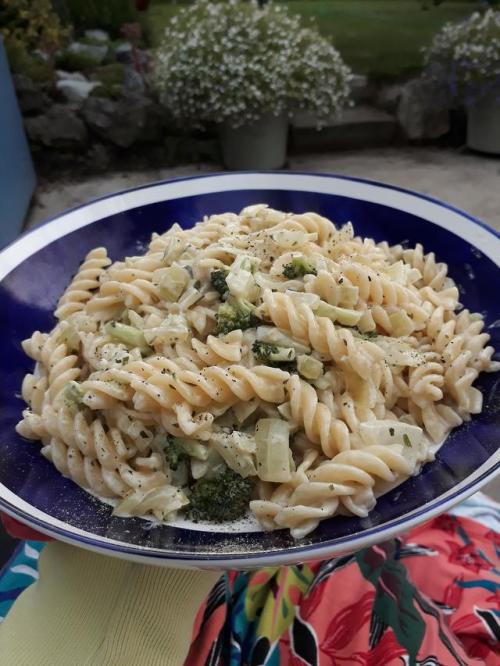 [Homemade] Broccoli and Stilton Pasta.