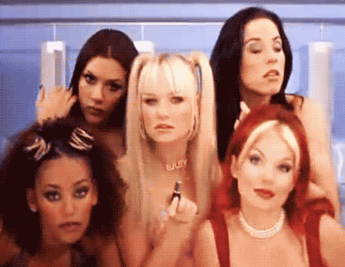 buzzfeedceleb:  Fifth Harmony recreates iconic Spice Girls moves. 