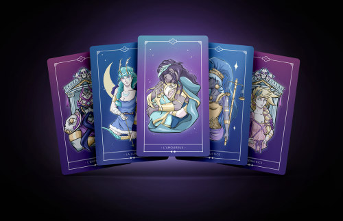 For the next week and a half, a Hades tarot will be up for sale from artist Misu Fany. This tarot wa