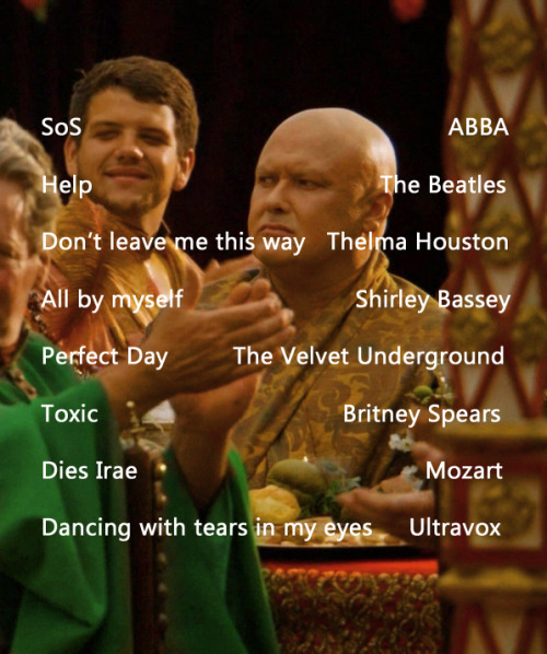 thewildwaters:  A fanmix for our dear Varys who is fucking done with this shit [ X ] 