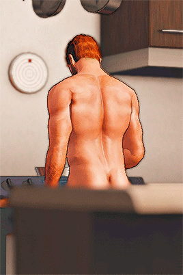 Naked And Making Grilled Cheese At 3am . Because Why Not ?