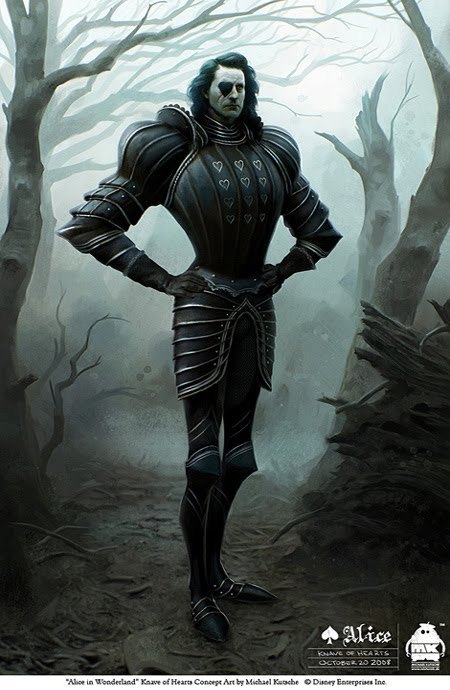 Alice in Wonderland character designs by Michael Kutsche