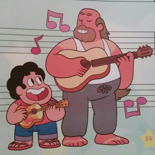 The Steven Universe music book Live From Beach City! came out today. It’s got sheet music, prompts to write your own music, related activities (like ‘design your own album cover’), and other cute activities (like 'create a fusion of