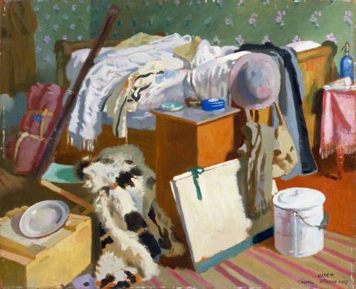 william-orpen: My Work Room, Cassel, 1917, William Orpen