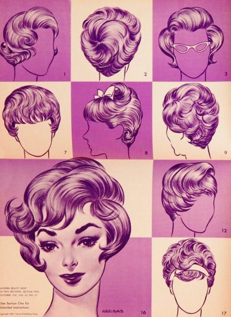 1960&rsquo;s hairstyles